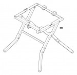 Bosch 3 601 M22 001 GTA 600 Work Table Spare Parts
